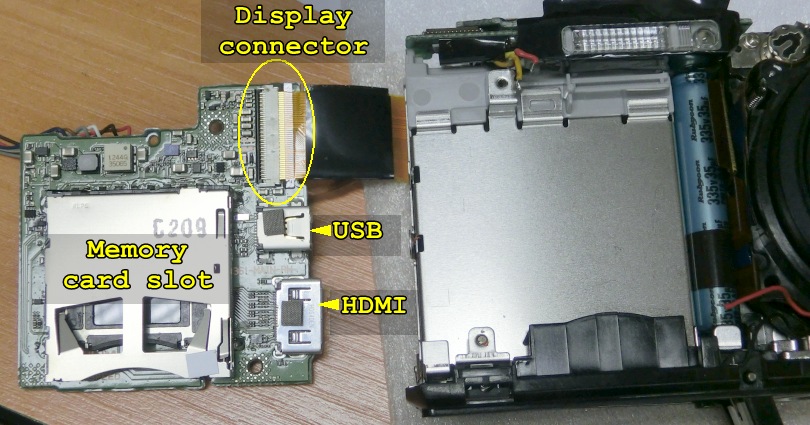 Mainboard removed